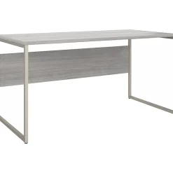 Bush Business Furniture Office Desks<Hybrid 60"W Computer Table Desk with Metal Legs, (HYD360PG)