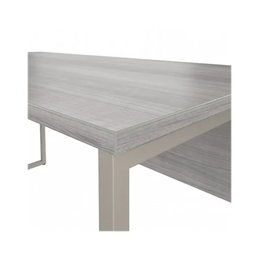 Bush Business Furniture Office Desks<Hybrid 60"W Computer Table Desk with Metal Legs, (HYD360PG)