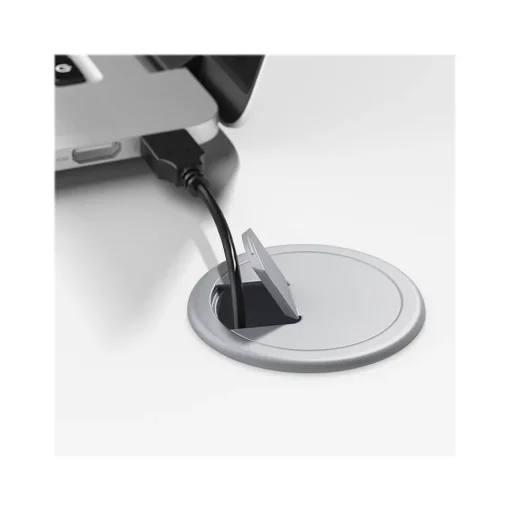 Bush Business Furniture Computer Desks<Hybrid 48"W Computer Table Desk with Metal Legs, (HYD148WH)