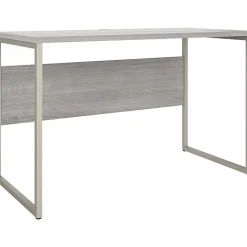 Bush Business Furniture Computer Desks<Hybrid 48"W Computer Table Desk with Metal Legs, (HYD148PG)