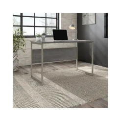 Bush Business Furniture Computer Desks<Hybrid 48"W Computer Table Desk with Metal Legs, (HYD148PG)