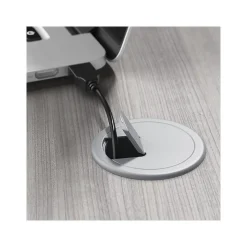 Bush Business Furniture Computer Desks<Hybrid 48"W Computer Table Desk with Metal Legs, (HYD148PG)