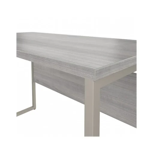 Bush Business Furniture Computer Desks<Hybrid 48"W Computer Table Desk with Metal Legs, (HYD148PG)