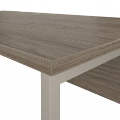 Bush Business Furniture L-Desks<Hybrid 72"W L Shaped Table Desk with Metal Legs, (HYB025MH)