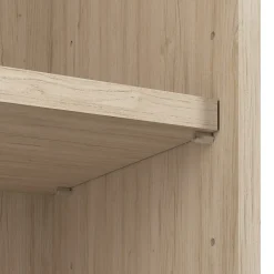 Bush Business Furniture Bookcases<Hustle Tall 5 Shelf Bookcase, Natural Elm (HUB230NE)