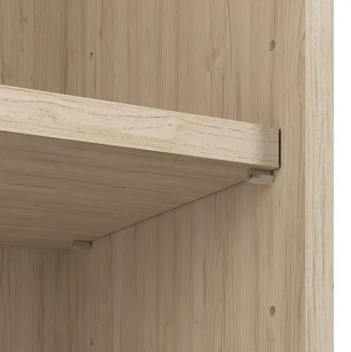 Bush Business Furniture Bookcases<Hustle Tall 5 Shelf Bookcase, Natural Elm (HUB230NE)
