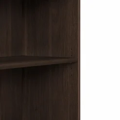 Bush Business Furniture Bookcases<29"H 2-Shelf Bookcase with Adjustable Shelf, Black Walnut (BK3036BW)