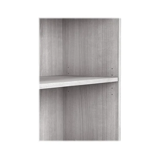Bush Business Furniture Bookcases<Hybrid 29"H 2-Shelf Bookcase with Adjustable Shelf, Laminated Wood (HY3036PG-Z)