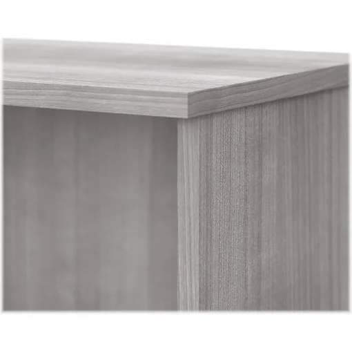 Bush Business Furniture Bookcases<Hybrid 29"H 2-Shelf Bookcase with Adjustable Shelf, Laminated Wood (HY3036PG-Z)
