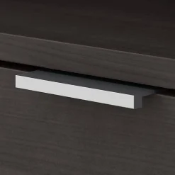 Bush Business Furniture Storage Cabinets<Jamestown 21.2" Low Storage Cabinet with 4 Shelves, Storm Gray (JTS160SG)