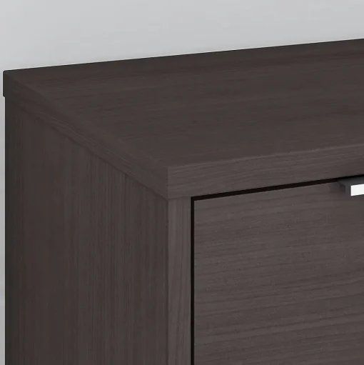 Bush Business Furniture Storage Cabinets<Jamestown 21.2" Low Storage Cabinet with 4 Shelves, Storm Gray (JTS160SG)