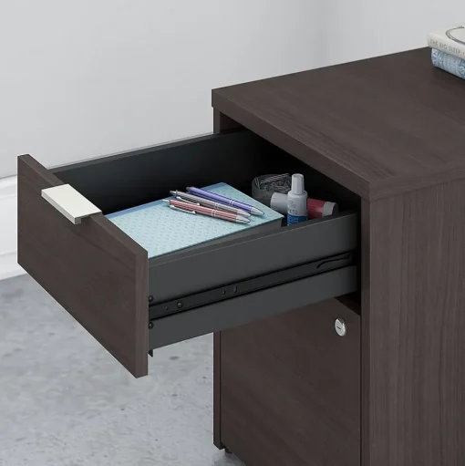 Bush Business Furniture File Cabinets<Jamestown 2-Drawer Vertical File Cabinet, Locking, Letter/Legal, Storm Gray, 23.66" (JTF116SGSU)