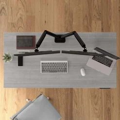 Bush Business Furniture Standing Desks<Move 40 Series 60"W Electric Height Adjustable Standing Desk, Platinum Gray/Black (M4S6030PGBK)