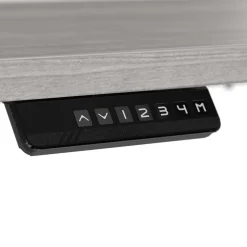 Bush Business Furniture Standing Desks<Move 40 Series 60"W Electric Height Adjustable Standing Desk, Platinum Gray/Black (M4S6030PGBK)
