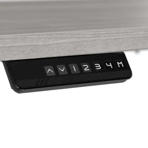 Bush Business Furniture Standing Desks<Move 40 Series 60"W Electric Height Adjustable Standing Desk, Platinum Gray/Black (M4S6030PGBK)