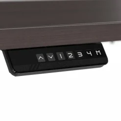 Bush Business Furniture Standing Desks<Move 40 Series 60W Electric Height Adjustable Standing Desk, Storm Gray/Cool Gray Metallic (M4S6030SGSK)