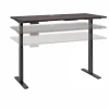 Bush Business Furniture Standing Desks<Move 60 Series 60"W Electric Height Adjustable Standing Desk, Storm Gray (M6S6030SGBK)