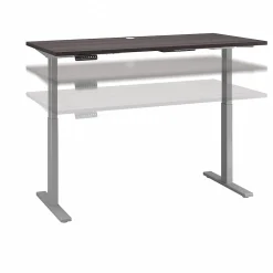 Bush Business Furniture Standing Desks<Move 60 Series 60"W Electric Height Adjustable Standing Desk, Storm Gray (M6S6030SGSK)