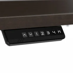 Bush Business Furniture Standing Desks<Move 40 Series 60"W Electric Height Adjustable Standing Desk, Mocha Cherry/Cool Gray (M4S6030MRSK)
