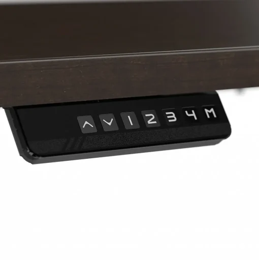 Bush Business Furniture Standing Desks<Move 40 Series 60"W Electric Height Adjustable Standing Desk, Mocha Cherry/Cool Gray (M4S6030MRSK)