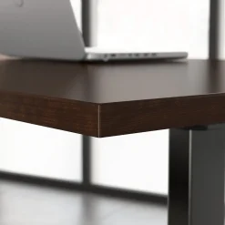 Bush Business Furniture Standing Desks<Move 60 Series 60"W Electric Height Adjustable Standing Desk, Mocha Cherry (M6S6030MRBK)