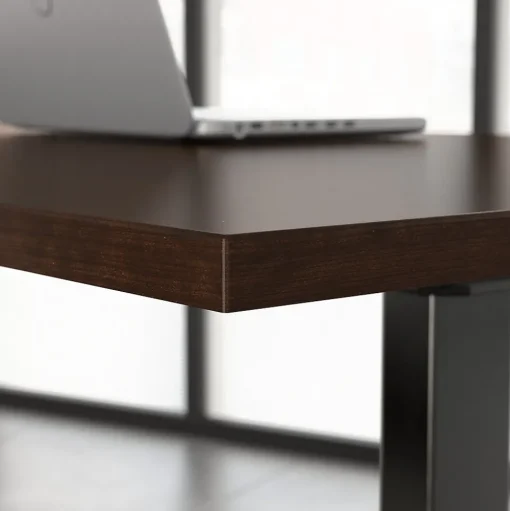 Bush Business Furniture Standing Desks<Move 60 Series 60"W Electric Height Adjustable Standing Desk, Mocha Cherry (M6S6030MRBK)