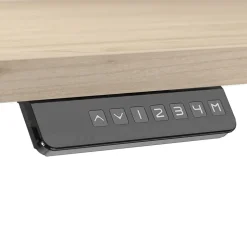 Bush Business Furniture Standing Desks<Move 40 Series 48"W Electric Adjustable Standing Desk, (M4S4824NEBK)