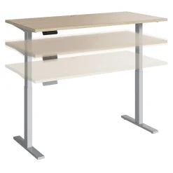 Bush Business Furniture Standing Desks<Move 60 Series 60"W Electric Adjustable Standing Desk, (M6S6030NESK)