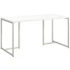 Bush Business Furniture Computer Desks<Method 60"W Table Desk, White (KI70201K)