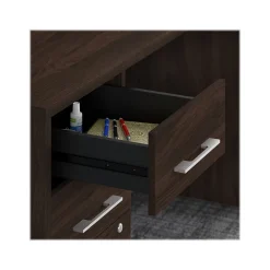 Bush Business Furniture Office Desks<Office 500 72"W U Shaped Executive Desk with Drawers, (OF5002BWSU)