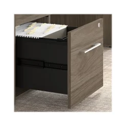 Bush Business Furniture Office Desks<Office 500 72"W L Shaped Executive Desk with Drawers, (OF5004MHSU)
