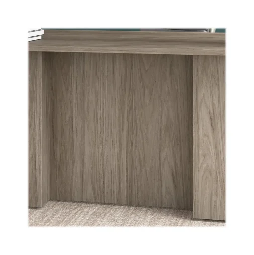 Bush Business Furniture Computer Desks<Office 500 72"W Executive Desk with Drawers, Lat File Cabinets and Hutch, (OF5001MHSU)