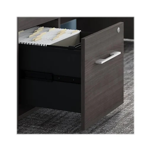 Bush Business Furniture L-Desks<Office 500 72"W L Shaped Executive Desk with Drawers, (OF5004SGSU)