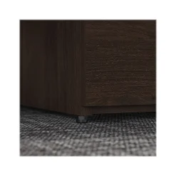 Bush Business Furniture Storage Cabinets<Office 500 23.2" Storage Cabinet with 2 Shelves, Black Walnut (OFS145BW)