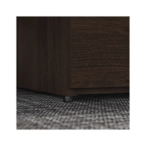 Bush Business Furniture Storage Cabinets<Office 500 23.2" Storage Cabinet with 2 Shelves, Black Walnut (OFS145BW)