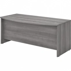 Bush Business Furniture Office Desks<Studio C 72"W Bow Front Desk, (SCD172PG)