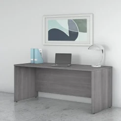 Bush Business Furniture Computer Desks<Studio C 72"W Office Desk, (SCD272PG)