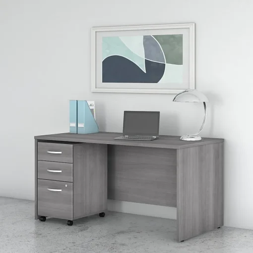 Bush Business Furniture Computer Desks<Studio C 60"W Office Desk, (SCD260PG)