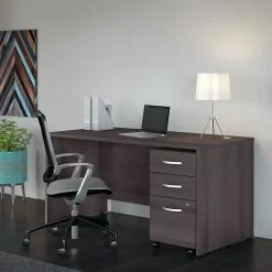 Bush Business Furniture Computer Desks<Studio C 60"W Office Desk, (SCD260SG)
