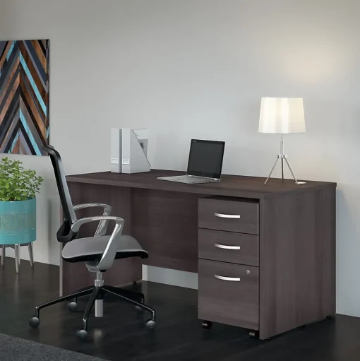 Bush Business Furniture Computer Desks<Studio C 60"W Office Desk, (SCD260SG)