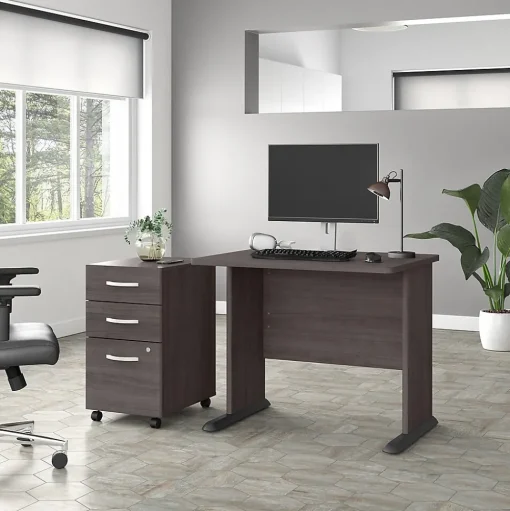 Bush Business Furniture Computer Desks<Studio A 36"W Small Computer Desk, (SDD136SG)