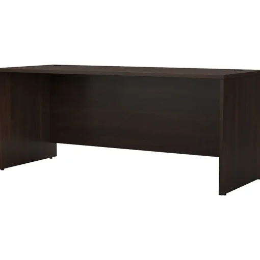 Bush Business Furniture Computer Desks<Studio C 72"W Office Desk, (SCD272BW)