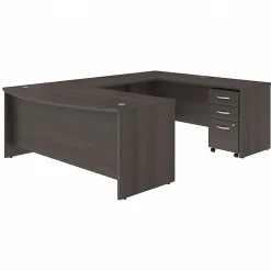 Bush Business Furniture Computer Desks<Studio C 72"W U Shaped Desk with Mobile File Cabinet, (STC004SG)