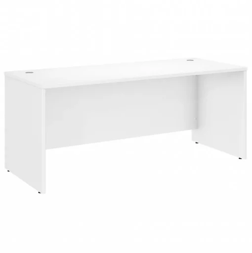 Bush Business Furniture Computer Desks<Studio C 72"W Office Desk, (SCD272WH)