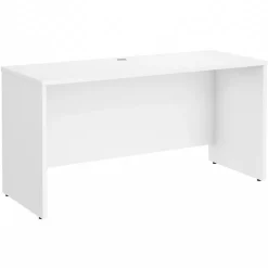 Bush Business Furniture Computer Desks<Studio C 60"W Credenza Desk, (SCD360WH)
