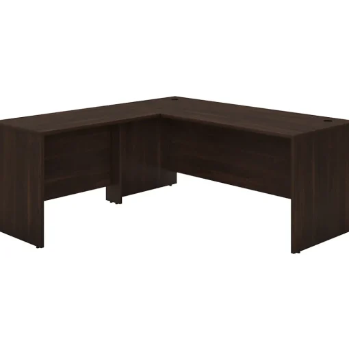 Bush Business Furniture L-Desks<Studio C 72"W L Shaped Desk with Return, (STC049BW)