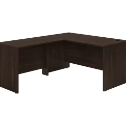 Bush Business Furniture L-Desks<Studio C 60"W L Shaped Desk with 42W Return, (STC050BW)
