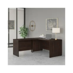 Bush Business Furniture L-Desks<Studio C 60"W L Shaped Desk with 42W Return, (STC050BW)