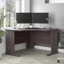 Bush Business Furniture Corner Desks<Studio A 48"W Corner Computer Desk, (SDD148SG)