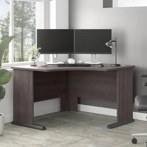 Bush Business Furniture Corner Desks<Studio A 48"W Corner Computer Desk, (SDD148SG)
